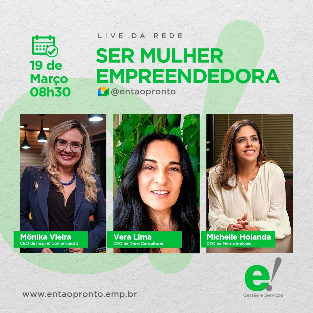 Rede Então Pronto promove evento virtual sobre empreendedorismo