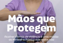 Movimento “Mãos que Protegem” leva ações de enfrentamento à violência contra a mulher ao North Shopping Fortaleza