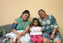 Família celebra aniversário de criança no Hospital para incluir irmã internada na UTI