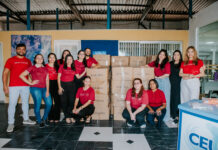 Grupo Diamantes realiza ação social com doação de kits infantis para instituição em Fortaleza
