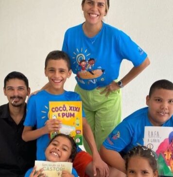 Projeto leva minibibliotecas e atividades culturais para crianças de Caucaia