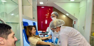 RioMar Kennedy recebe campanha de doação de sangue que aproxima solidariedade da população