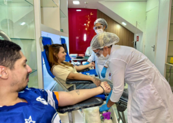 RioMar Kennedy recebe campanha de doação de sangue que aproxima solidariedade da população