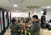 Polícia Militar do Ceará leva música e acolhimento a pacientes do Hospital Estadual Leonardo Da Vinci