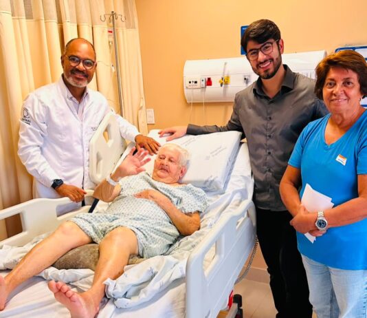 Aos 114 anos, idosa se recupera após cirurgia de alta complexidade no Recife